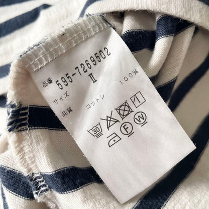 エムエイチエル 美品 MHL カットソー 2 ボーダー