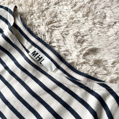 エムエイチエル 美品 MHL カットソー 2 ボーダー