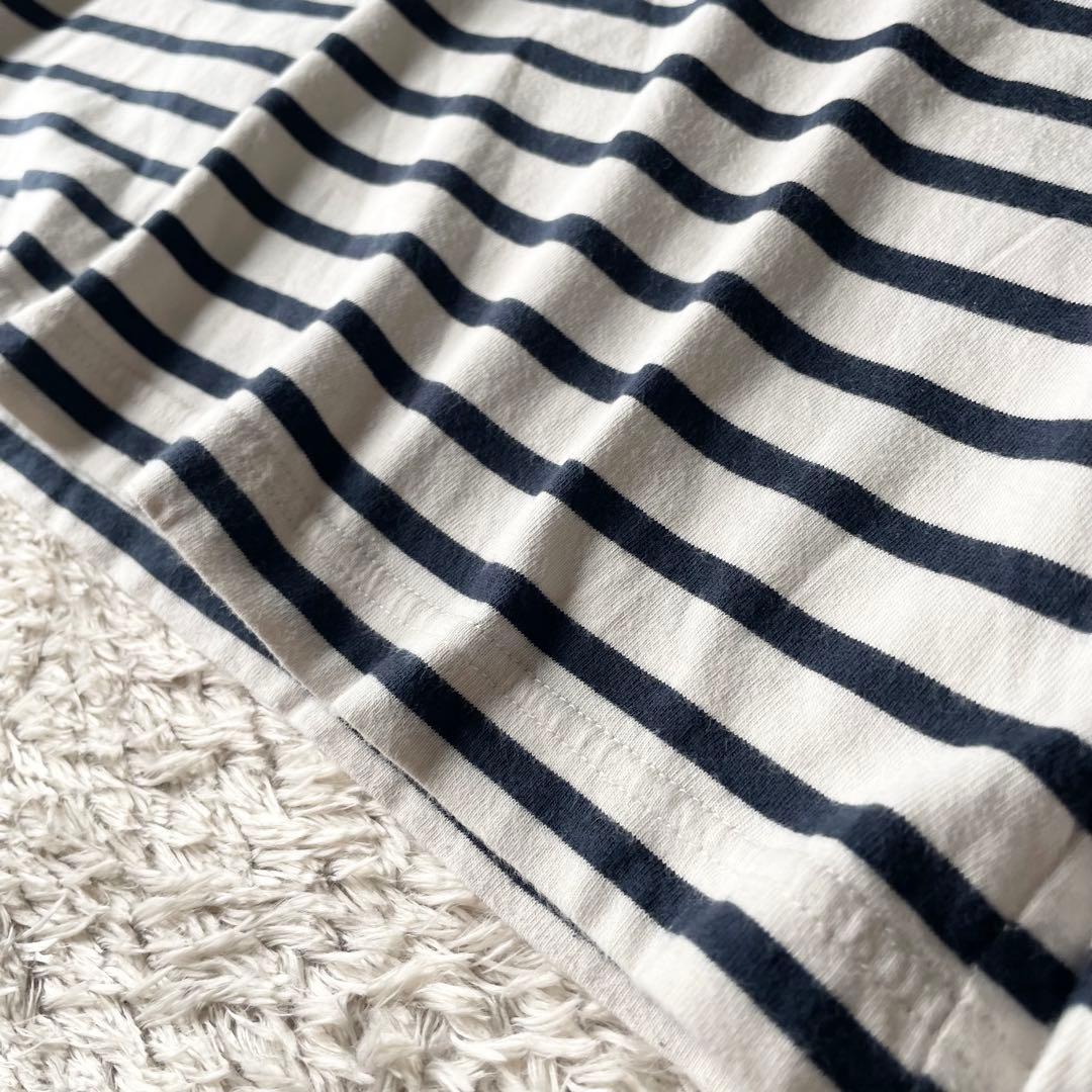 エムエイチエル 美品 MHL カットソー 2 ボーダー