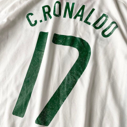 NIKE ポルトガル代表 C.RONALDO #17 2008 AWAY L 白