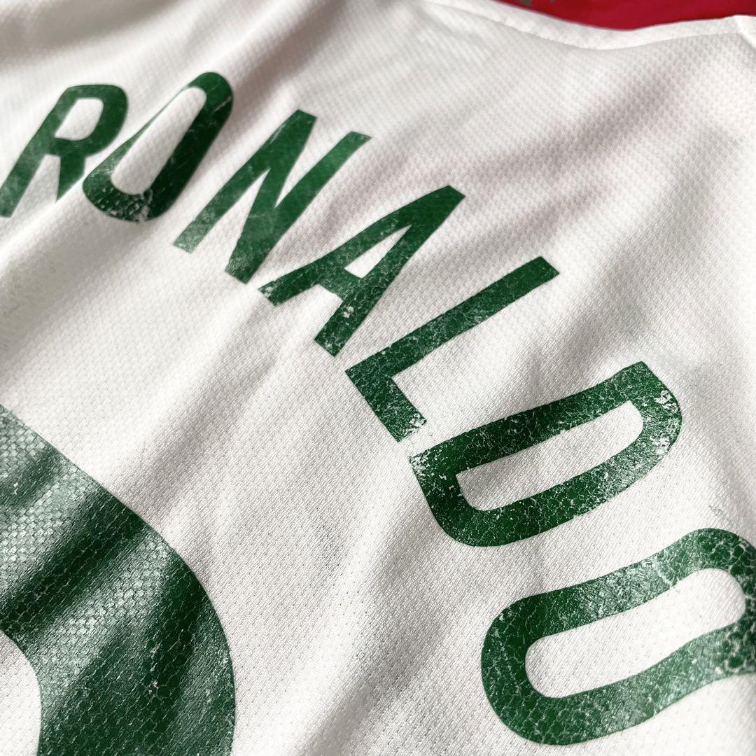 NIKE ポルトガル代表 C.RONALDO #17 2008 AWAY L 白
