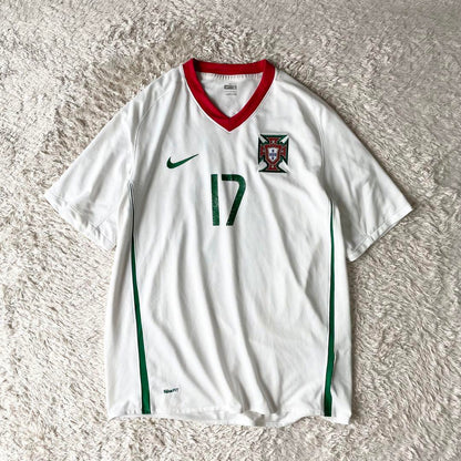 NIKE ポルトガル代表 C.RONALDO #17 2008 AWAY L 白