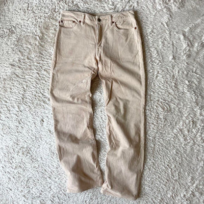 45rpm 美品 コーデュロイの5ポケットパンツ 30 サーモンピンク