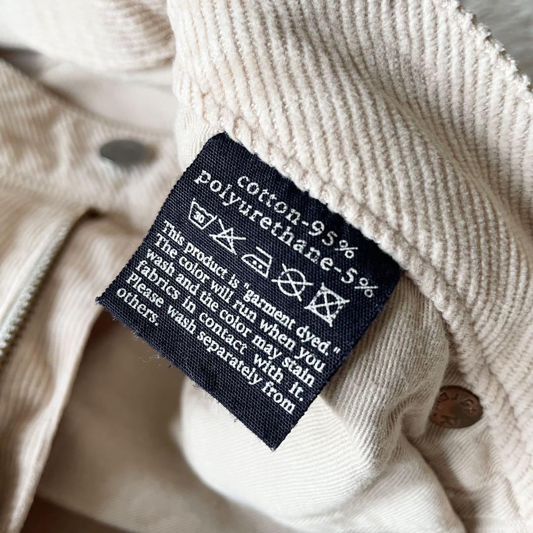 45rpm 美品 コーデュロイの5ポケットパンツ 30 サーモンピンク