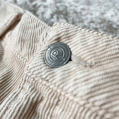 45rpm 美品 コーデュロイの5ポケットパンツ 30 サーモンピンク