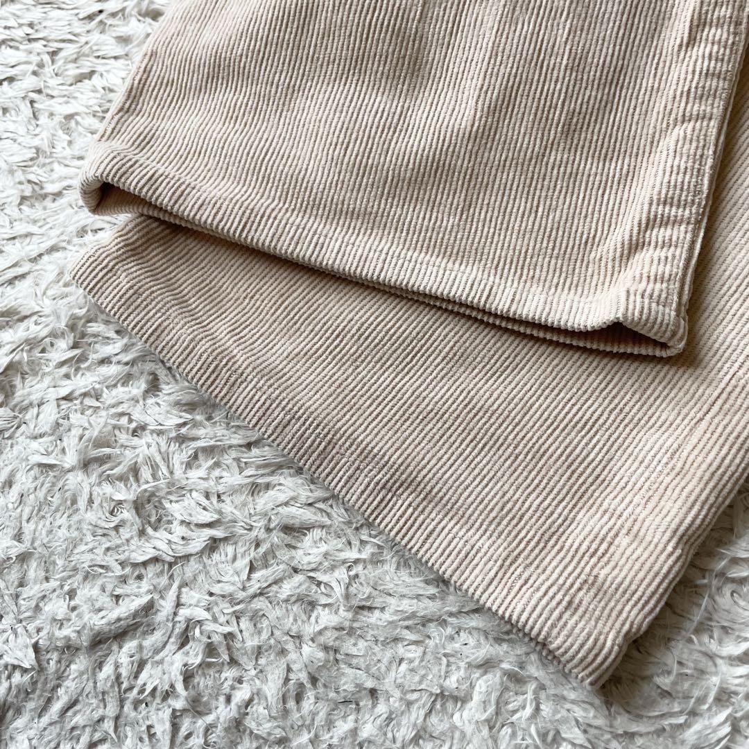 45rpm 美品 コーデュロイの5ポケットパンツ 30 サーモンピンク