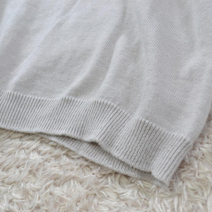 マーガレットハウエル 美品 ハイゲージコットンニットプルオーバー