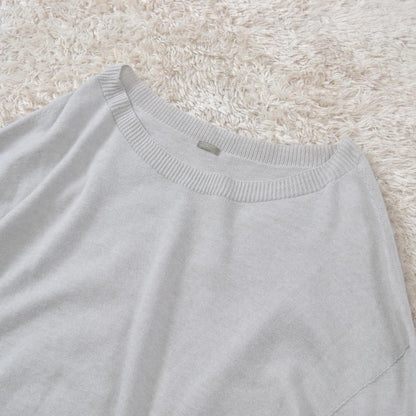 マーガレットハウエル 美品 ハイゲージコットンニットプルオーバー