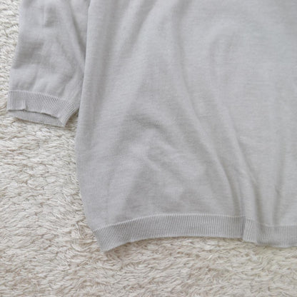 マーガレットハウエル 美品 ハイゲージコットンニットプルオーバー