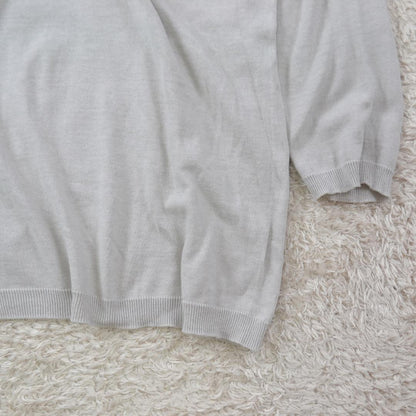 マーガレットハウエル 美品 ハイゲージコットンニットプルオーバー