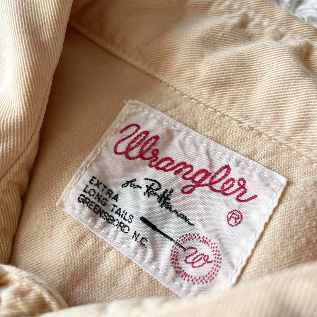 ロンハーマン 美品 wrangler ウェスタンシャツ XS