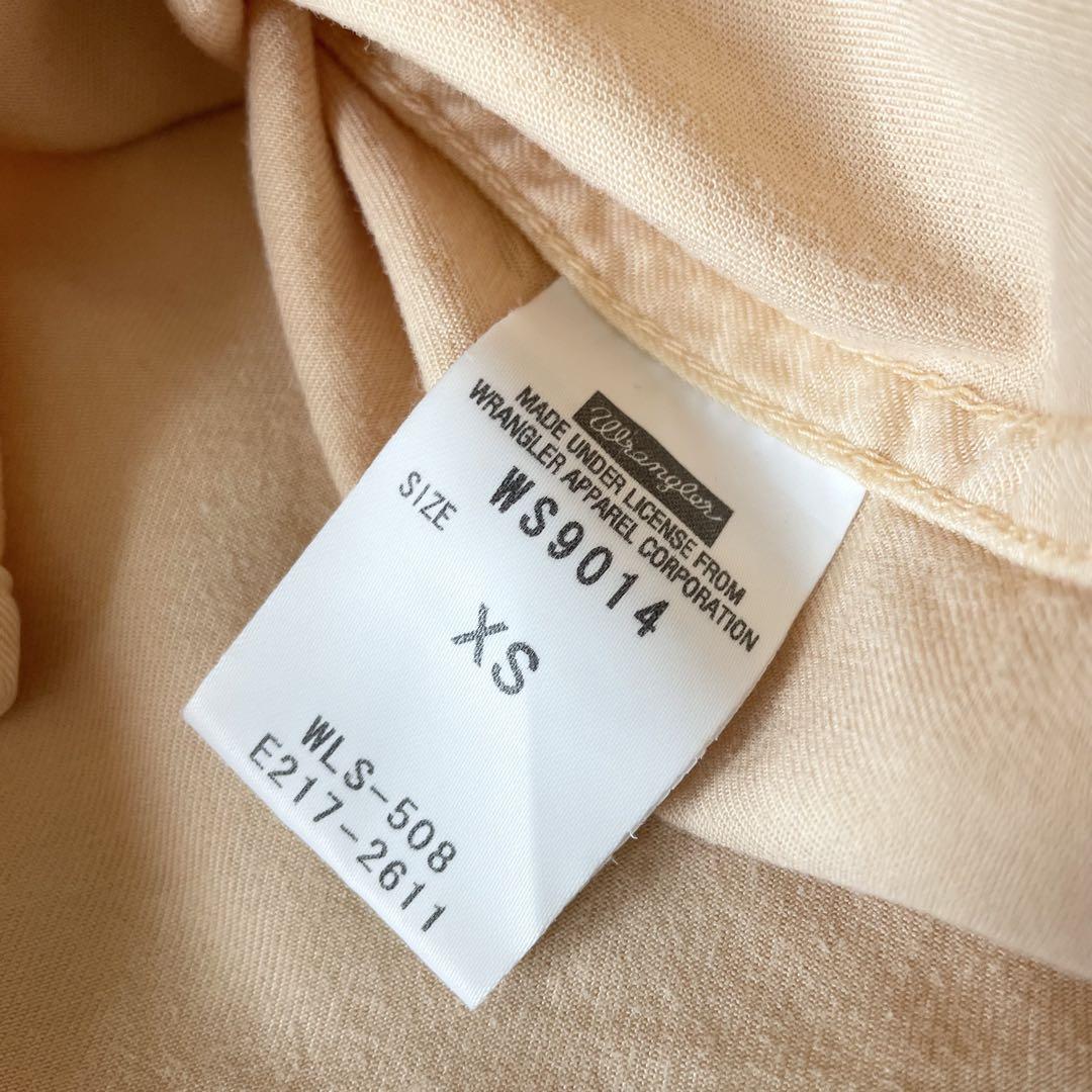 ロンハーマン 美品 wrangler ウェスタンシャツ XS