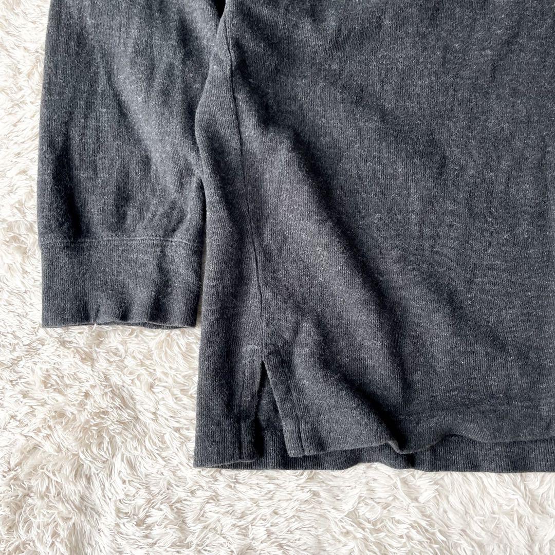 ラルフローレン 美品 estate rib ハーフジップ ストレッチニット