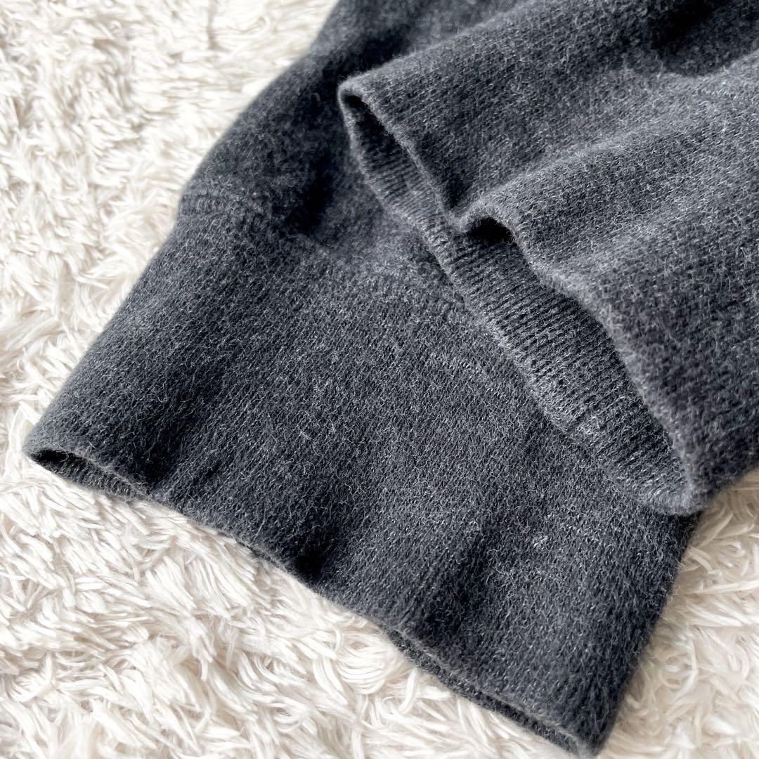 ラルフローレン 美品 estate rib ハーフジップ ストレッチニット