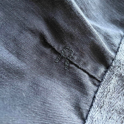 45R 美品 コットンリネンチノイージースカート 2 紺