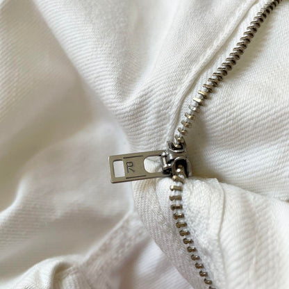 45R 極美品 ホワイトデニムのコイン5 26 白 ジーンズ ストレート