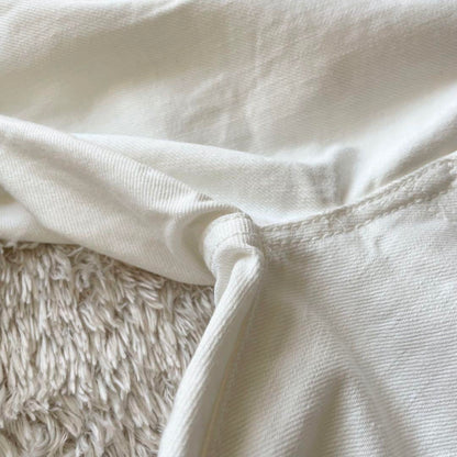 45R 極美品 ホワイトデニムのコイン5 26 白 ジーンズ ストレート