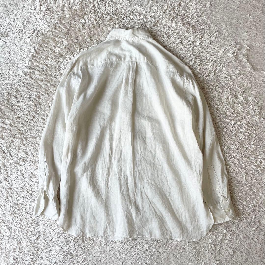 フレームワーク 極美品 23ss リネンシャツ F アイボリー