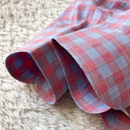 MARIA SANTANGELO 美品 ホリゾンタルカラーシャツ L チェック