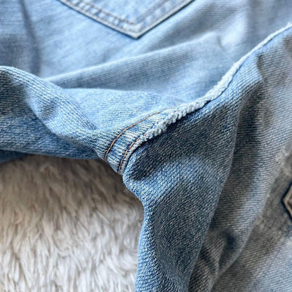 エターナル 美品 ETERNAL ダメージ加工デニム 32 備中倉敷工房　藍青