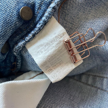 エターナル 美品 ETERNAL ダメージ加工デニム 32 備中倉敷工房　藍青