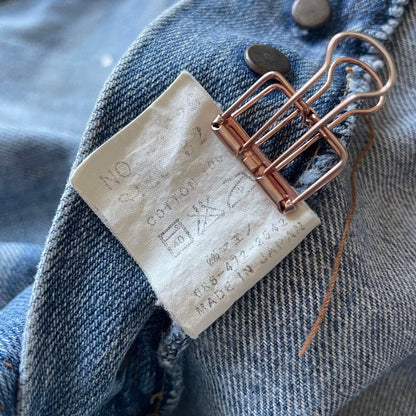 エターナル 美品 ETERNAL ダメージ加工デニム 32 備中倉敷工房　藍青