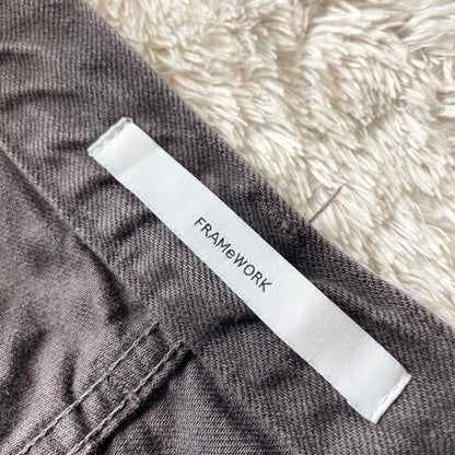 フレームワーク 美品 framework カラーデニムジーンズ 36 グレー