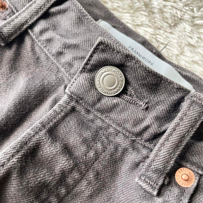 フレームワーク 美品 framework カラーデニムジーンズ 36 グレー