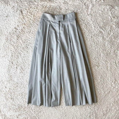 プルミエアロンディスモン 極美品 ワイドパンツ 36 グレー