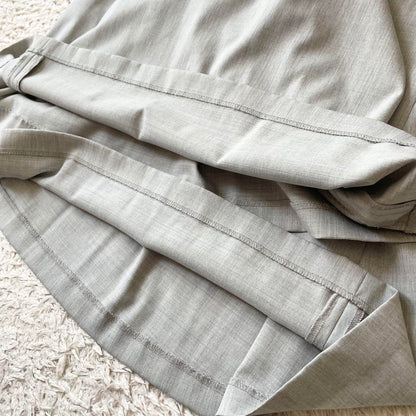 プルミエアロンディスモン 極美品 ワイドパンツ 36 グレー