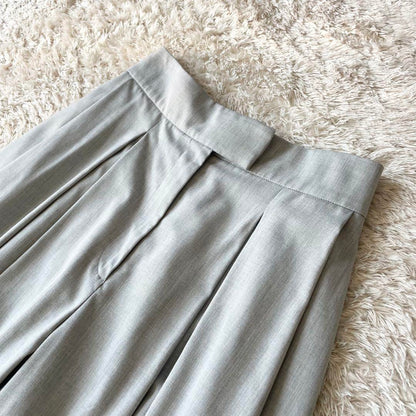 プルミエアロンディスモン 極美品 ワイドパンツ 36 グレー