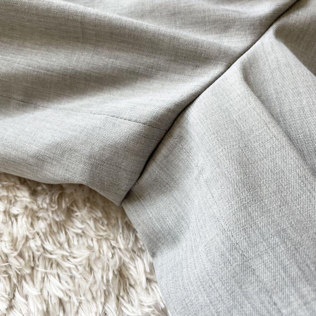 プルミエアロンディスモン 極美品 ワイドパンツ 36 グレー