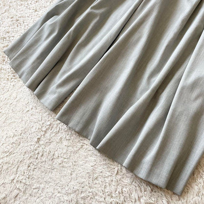 プルミエアロンディスモン 極美品 ワイドパンツ 36 グレー