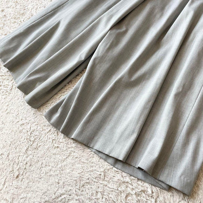 プルミエアロンディスモン 極美品 ワイドパンツ 36 グレー