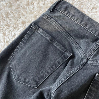 ロンハーマン 美品 R.H.vintage カットオフブラックデニム 23