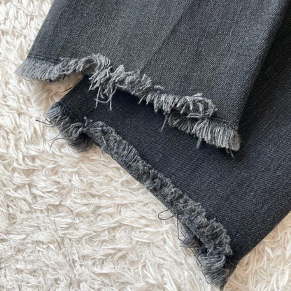 ロンハーマン 美品 R.H.vintage カットオフブラックデニム 23