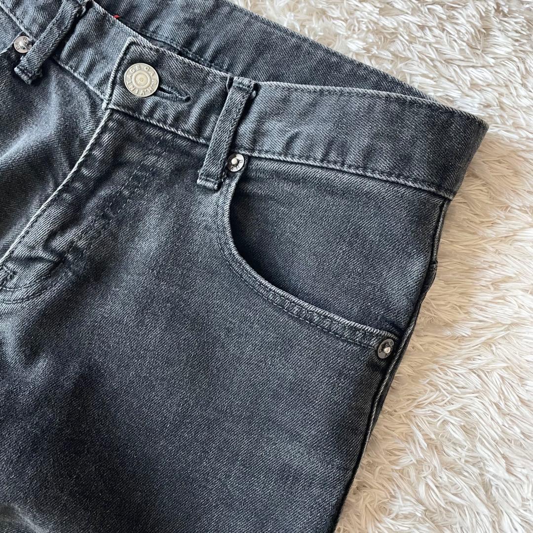 ロンハーマン 美品 R.H.vintage カットオフブラックデニム 23