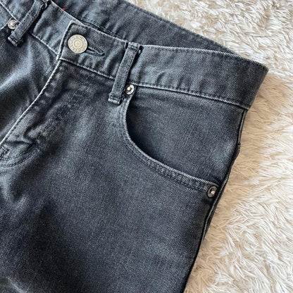 ロンハーマン 美品 R.H.vintage カットオフブラックデニム 23