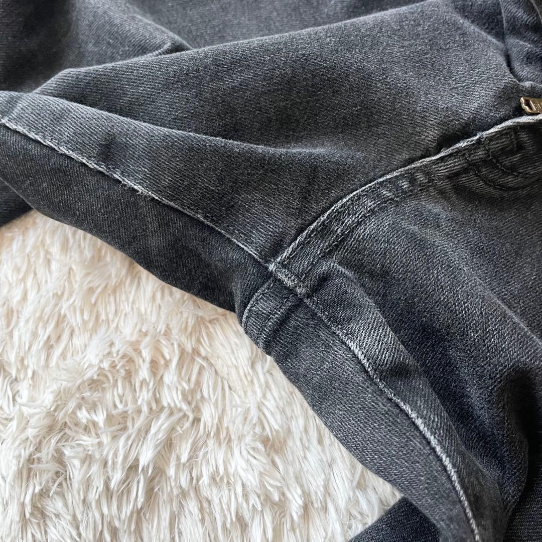 ロンハーマン 美品 R.H.vintage カットオフブラックデニム 23