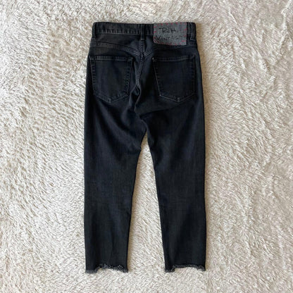 ロンハーマン 美品 R.H.vintage カットオフブラックデニム 23