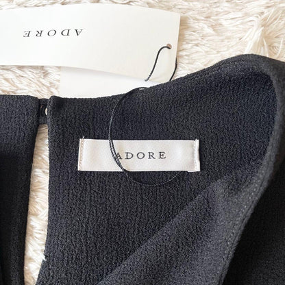 アドーア 新品タグ付 ADORE サンディジョーゼットブラウス