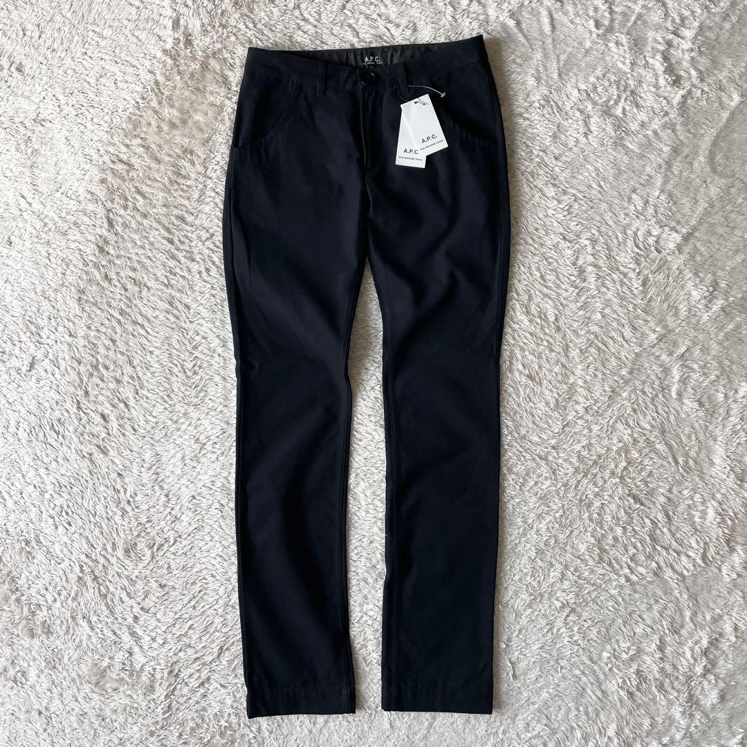 アーペーセー 新品タグ付 A.P.C. ブラックパンツ 34