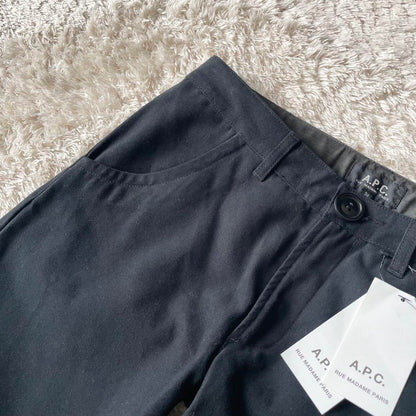 アーペーセー 新品タグ付 A.P.C. ブラックパンツ 34