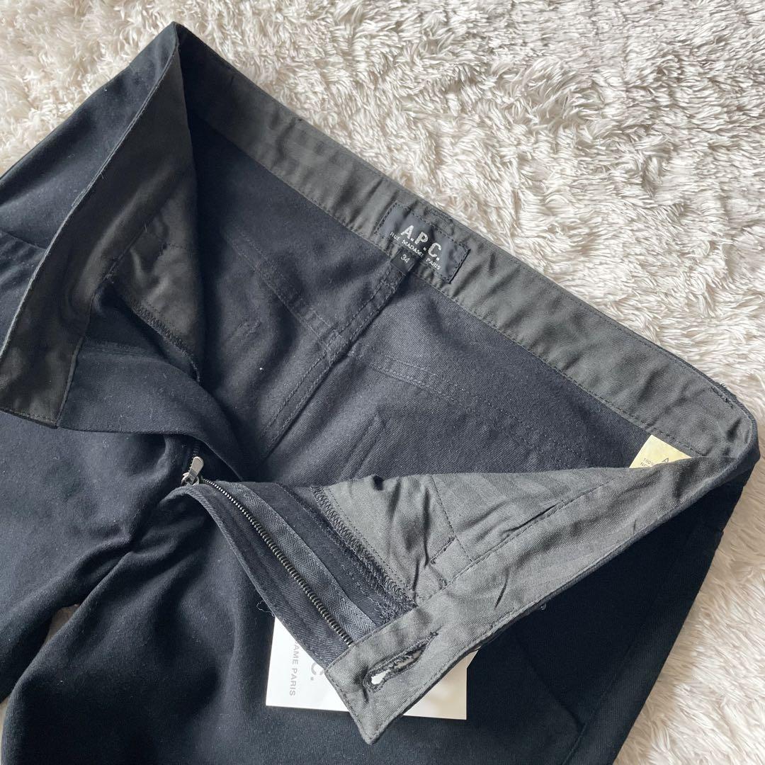アーペーセー 新品タグ付 A.P.C. ブラックパンツ 34