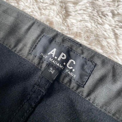 アーペーセー 新品タグ付 A.P.C. ブラックパンツ 34