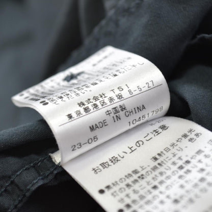 エムエイチエル 極美品 MHL ガーメントダイ コットン ポプリン チャコール