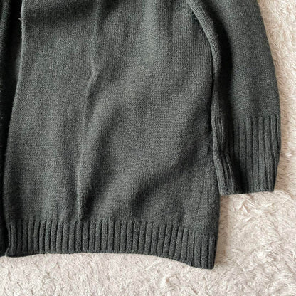 45R フロートニットロングカーディガン 2 カーキ