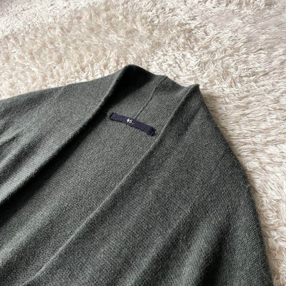 45R フロートニットロングカーディガン 2 カーキ