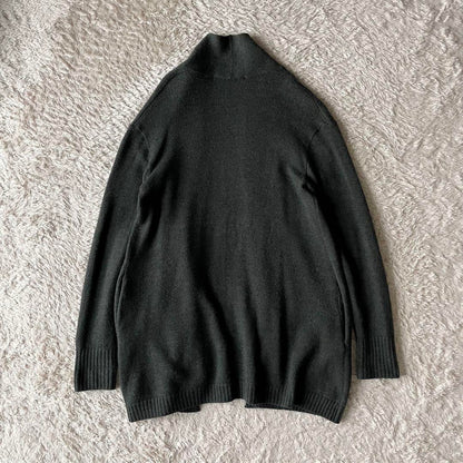 45R フロートニットロングカーディガン 2 カーキ