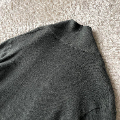 45R フロートニットロングカーディガン 2 カーキ